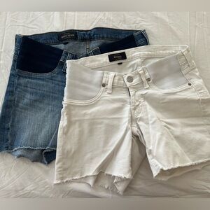 J. Crew Maternity Denim Cutoffs 28